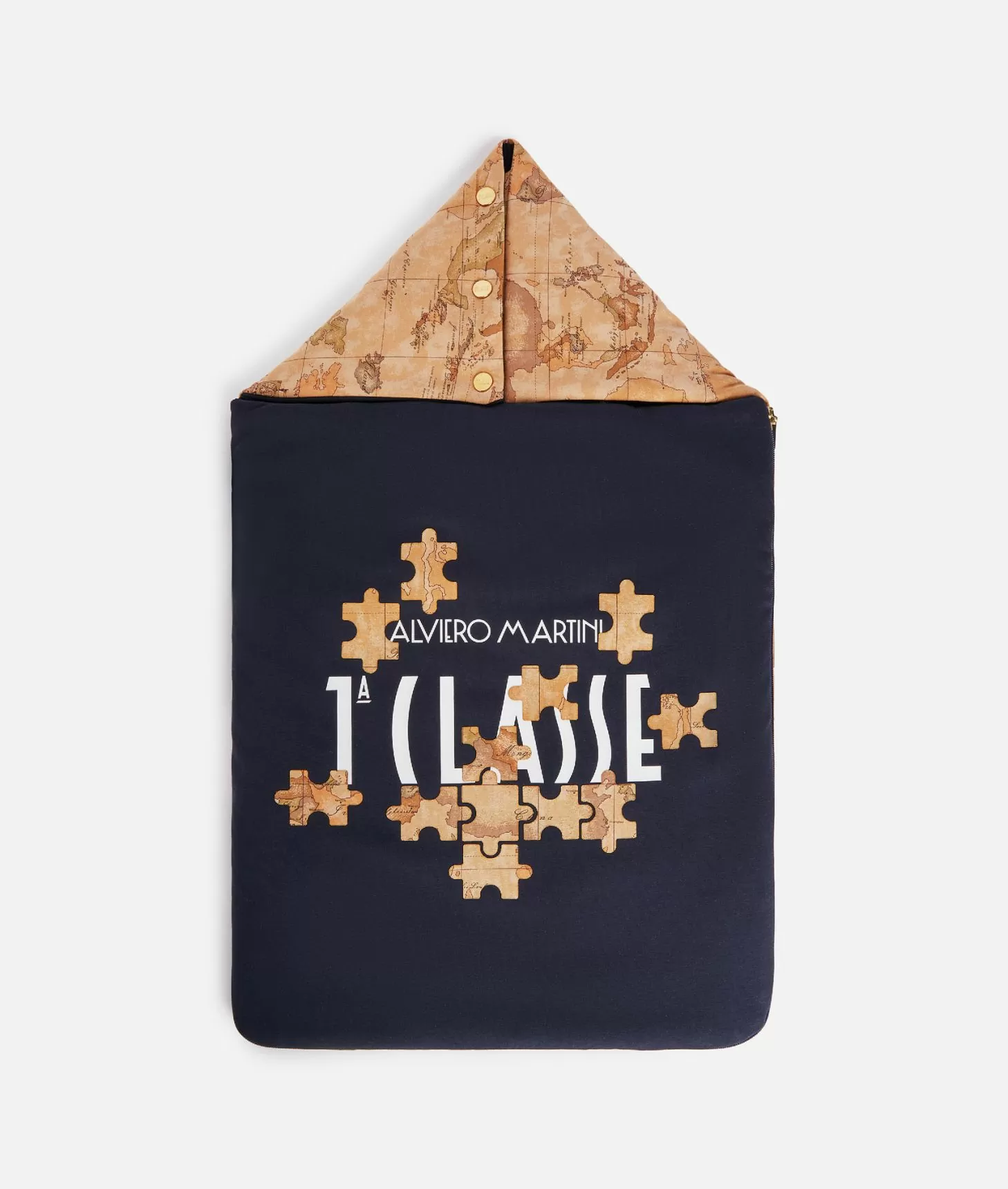 Alviero martini 1a classe Sacco nanna Geo Puzzle Blu