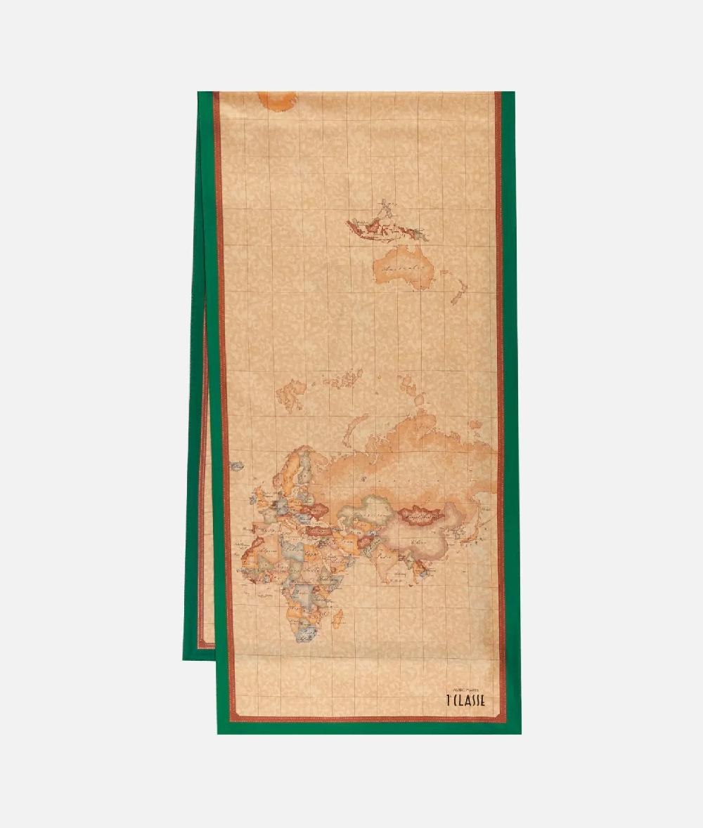 Alviero Martini 1a Classe Sciarpa Geo Classic 45x180 Giada