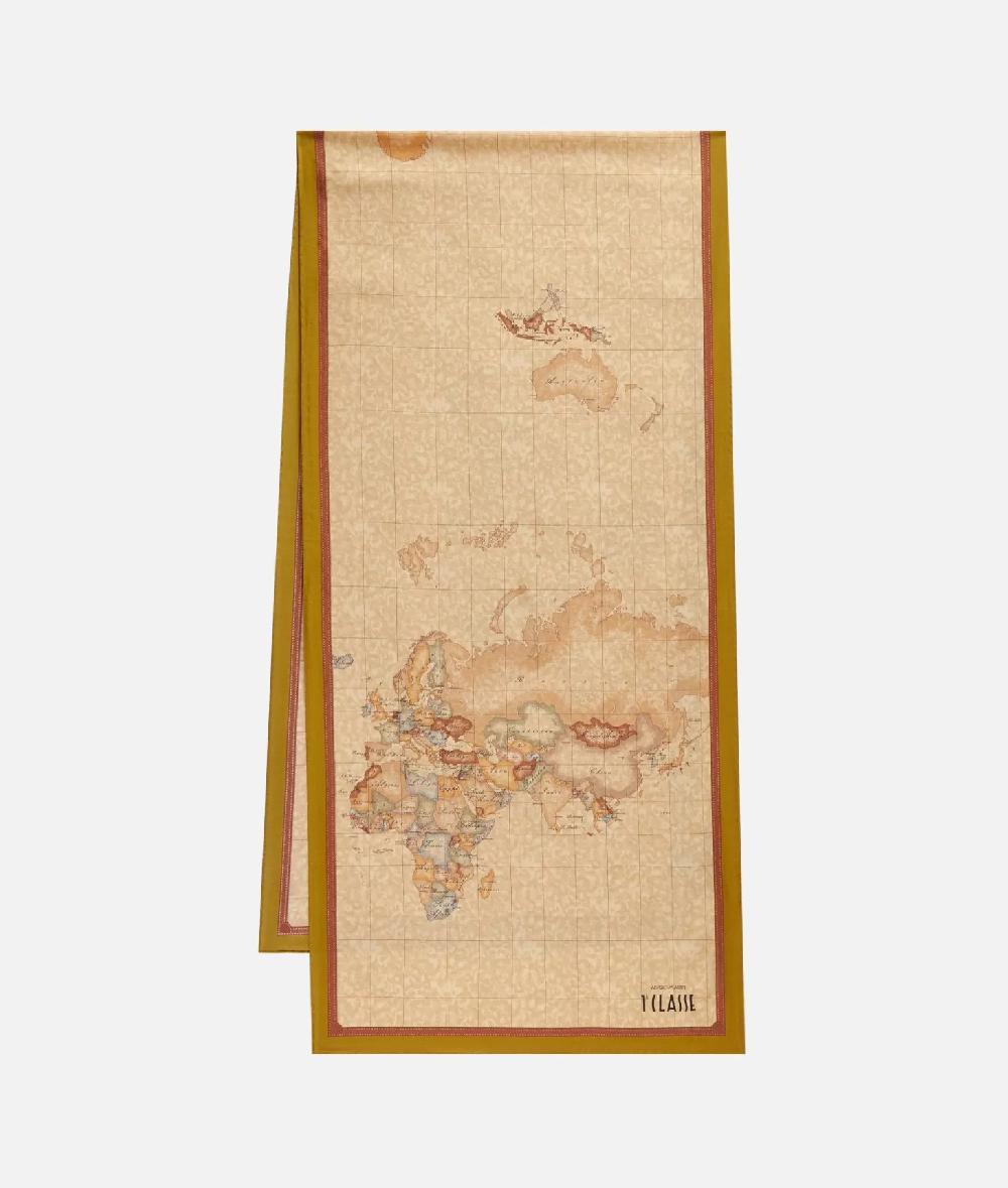 Alviero Martini 1a Classe Sciarpa Geo Classic 45x180 Olio