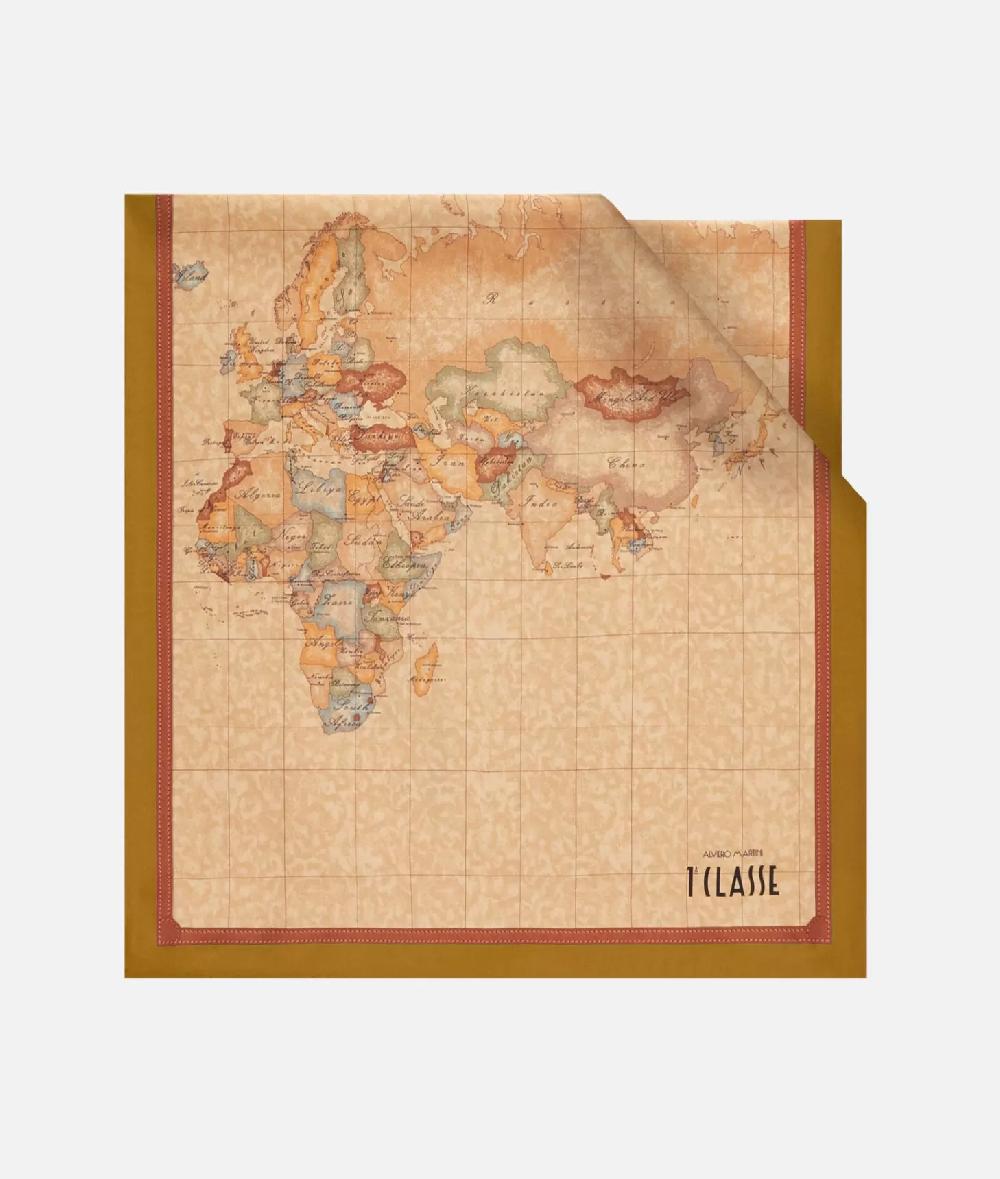 Alviero martini 1a classe Sciarpa Geo Classic 45x180 Olio