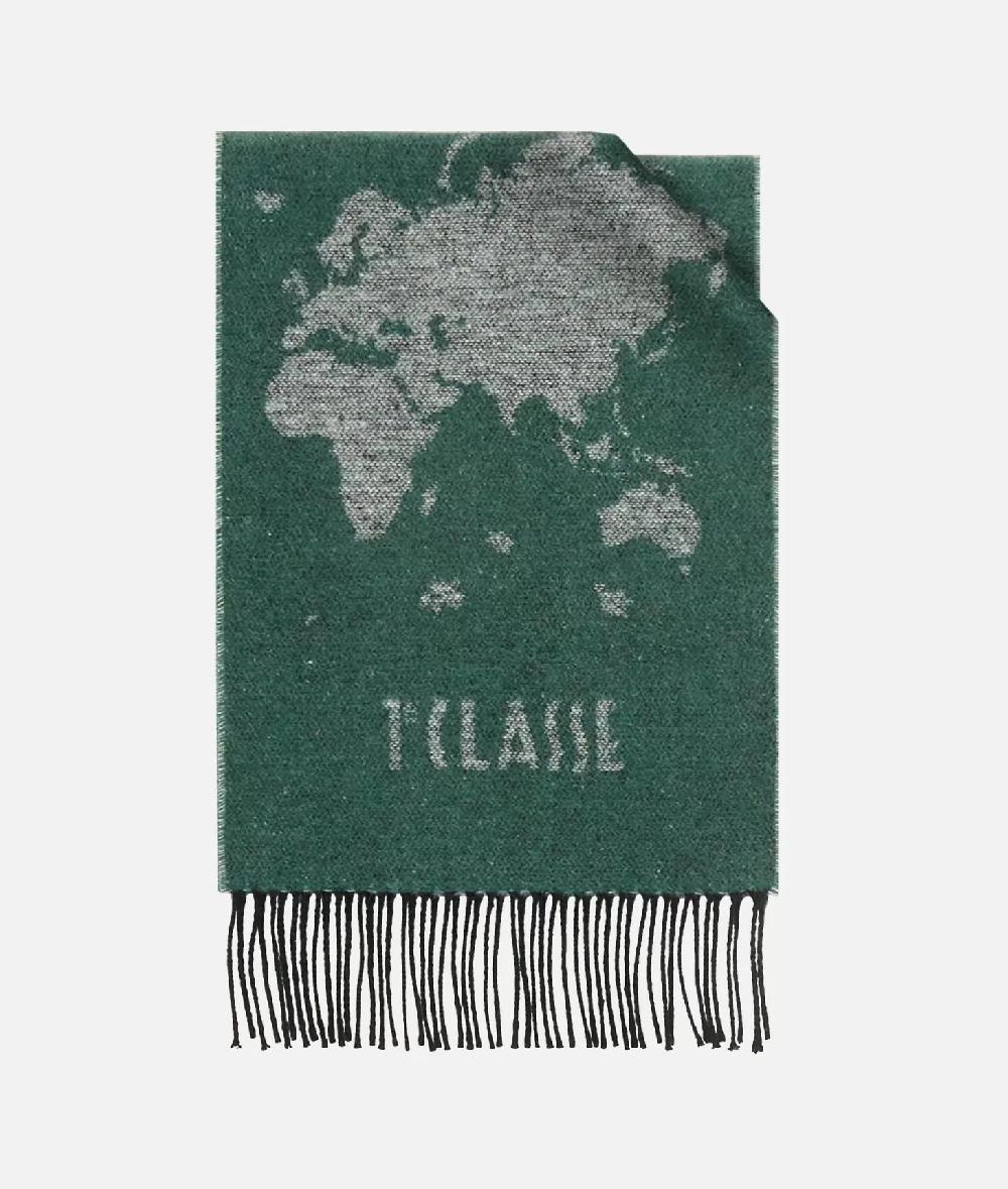 Alviero martini 1a classe Sciarpa Geo Pieno 30x180 Giada