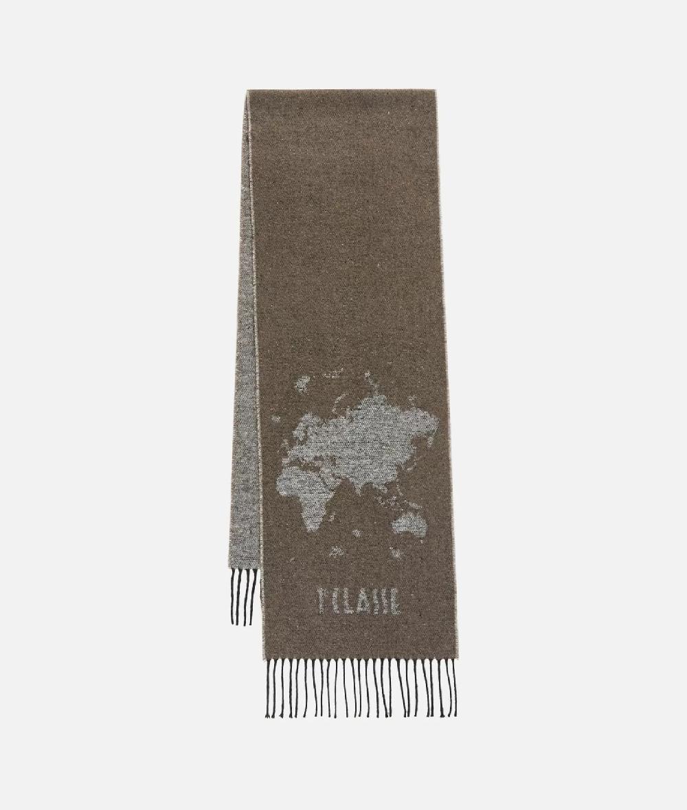 Alviero Martini 1a Classe Sciarpa Geo Pieno 30x180 Naturale