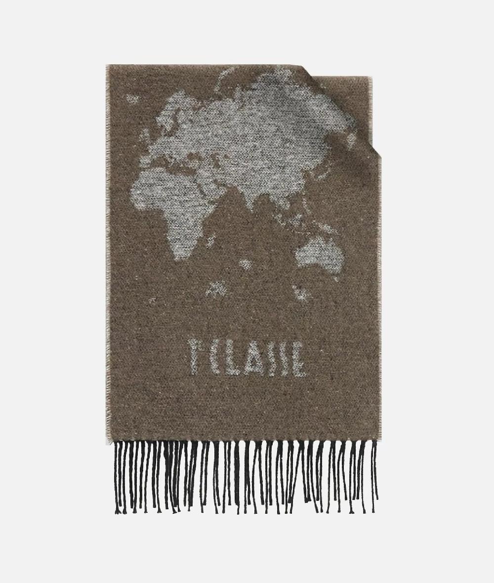 Alviero martini 1a classe Sciarpa Geo Pieno 30x180 Naturale