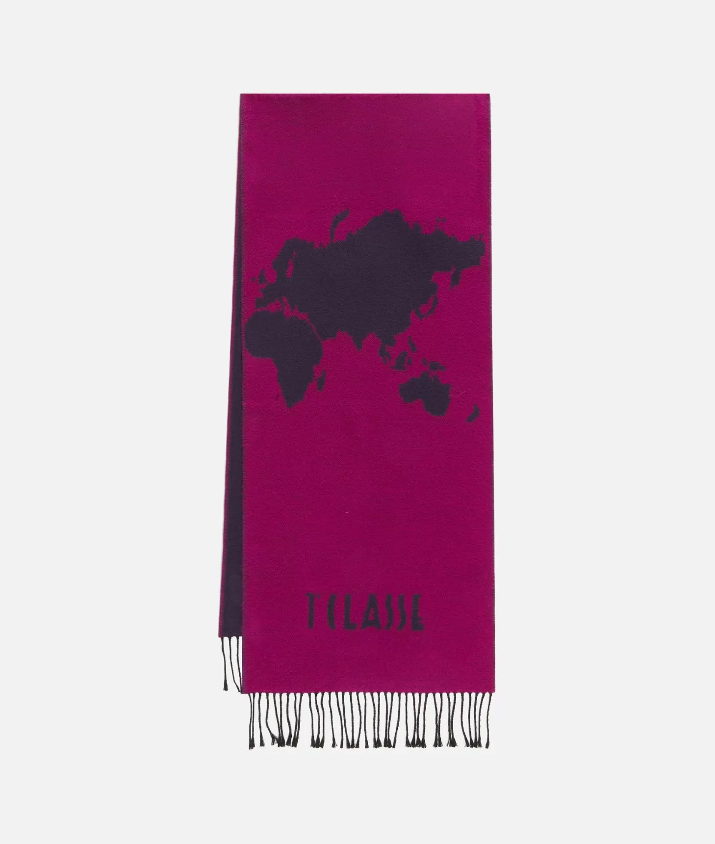 Alviero Martini 1a Classe Sciarpa Geo Pieno 40x180 Ciclamino