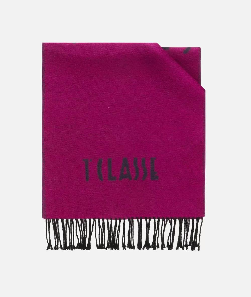 Alviero martini 1a classe Sciarpa Geo Pieno 40x180 Ciclamino