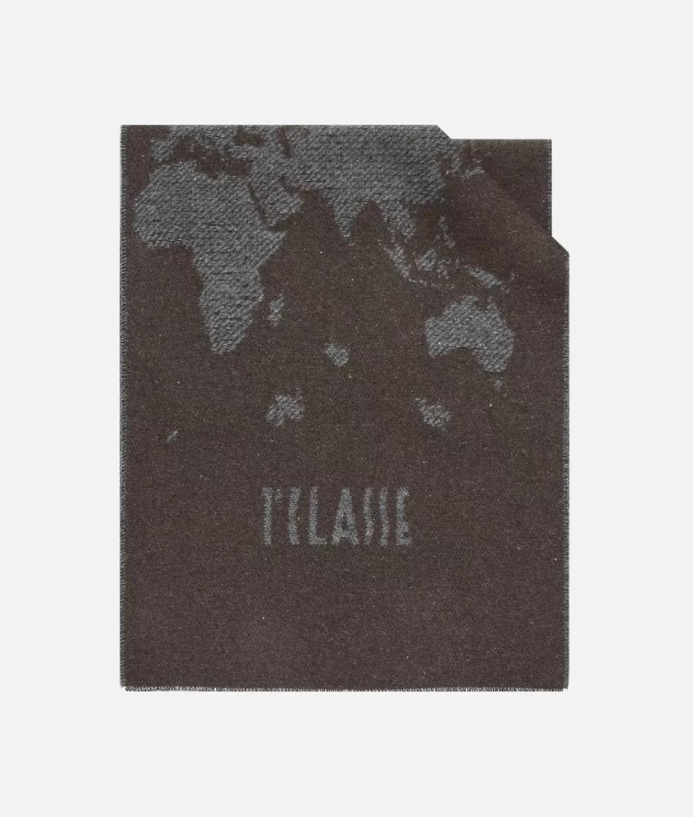 Alviero martini 1a classe Sciarpa Geo Pieno Trama 35x180 Grigio Fumo