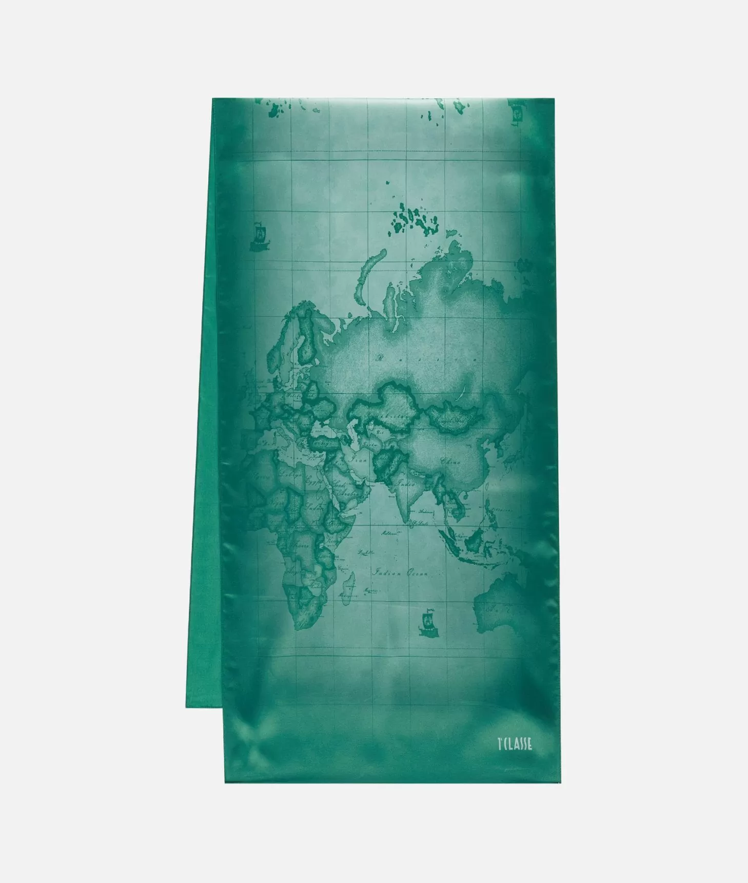 Alviero Martini 1a Classe Sciarpa Geo Sfumato 45x170 Giada