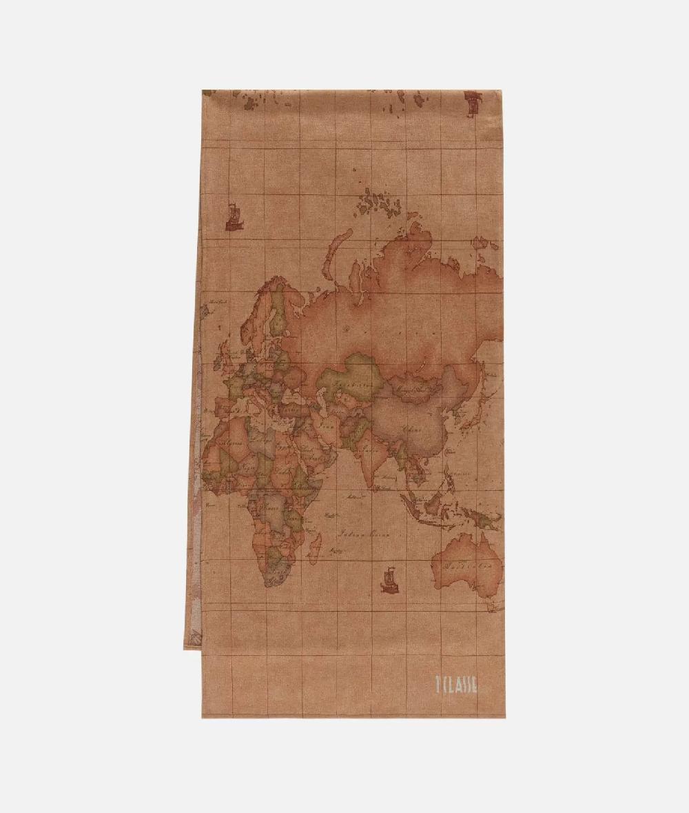 Alviero Martini 1a Classe Sciarpa In Maglina Geo Classic 45x170