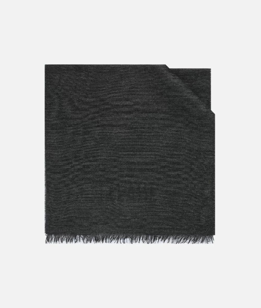 Alviero martini 1a classe Sciarpone Geo Pieno in misto lana 45x185 Antracite