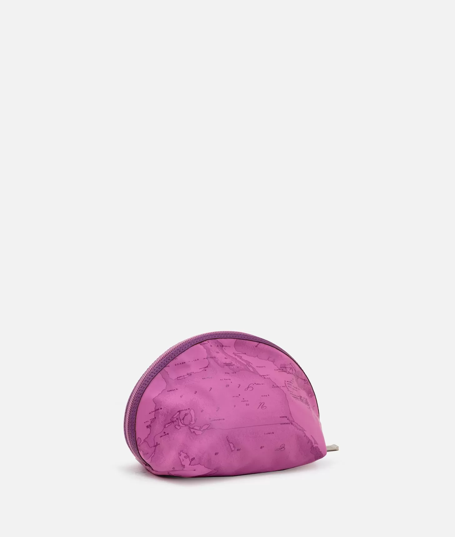 Alviero Martini 1a Classe Set 3 Pochette Da Viaggio In Tessuto Gommato Malva