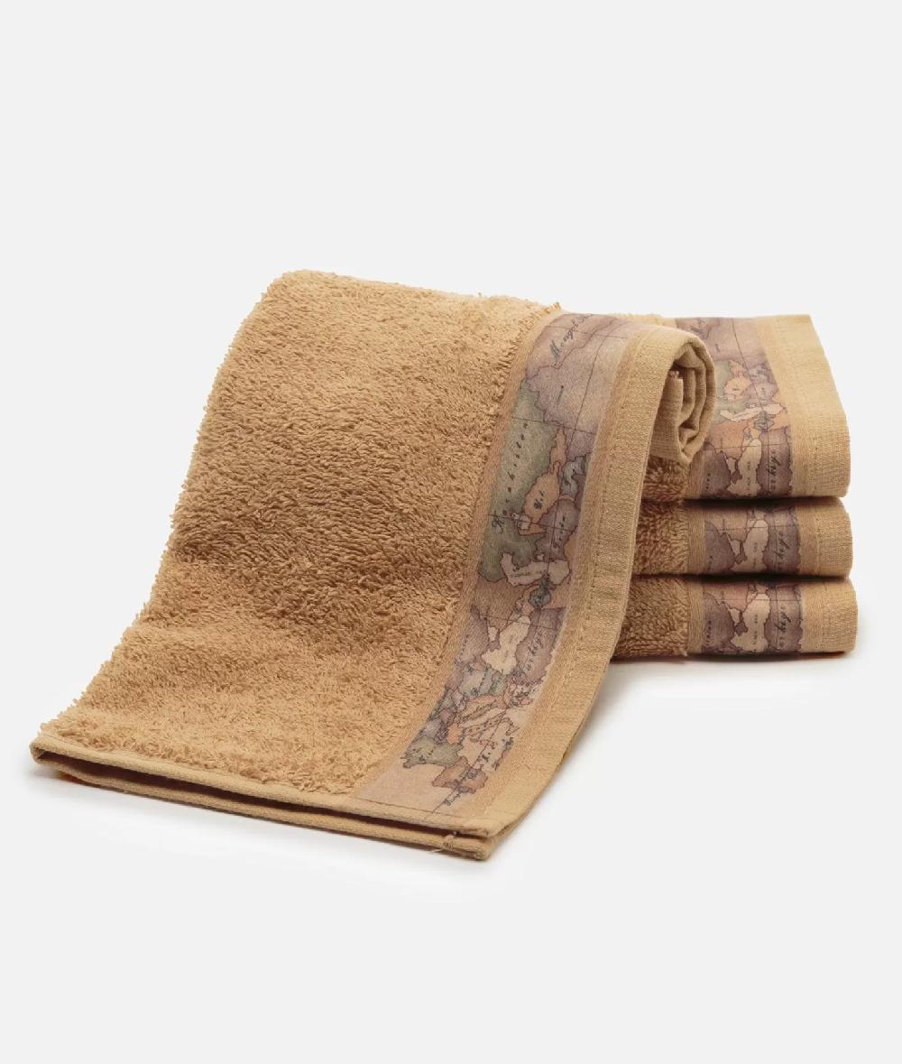 Alviero martini 1a classe Set di lavette in spugna di cotone Geo Classic