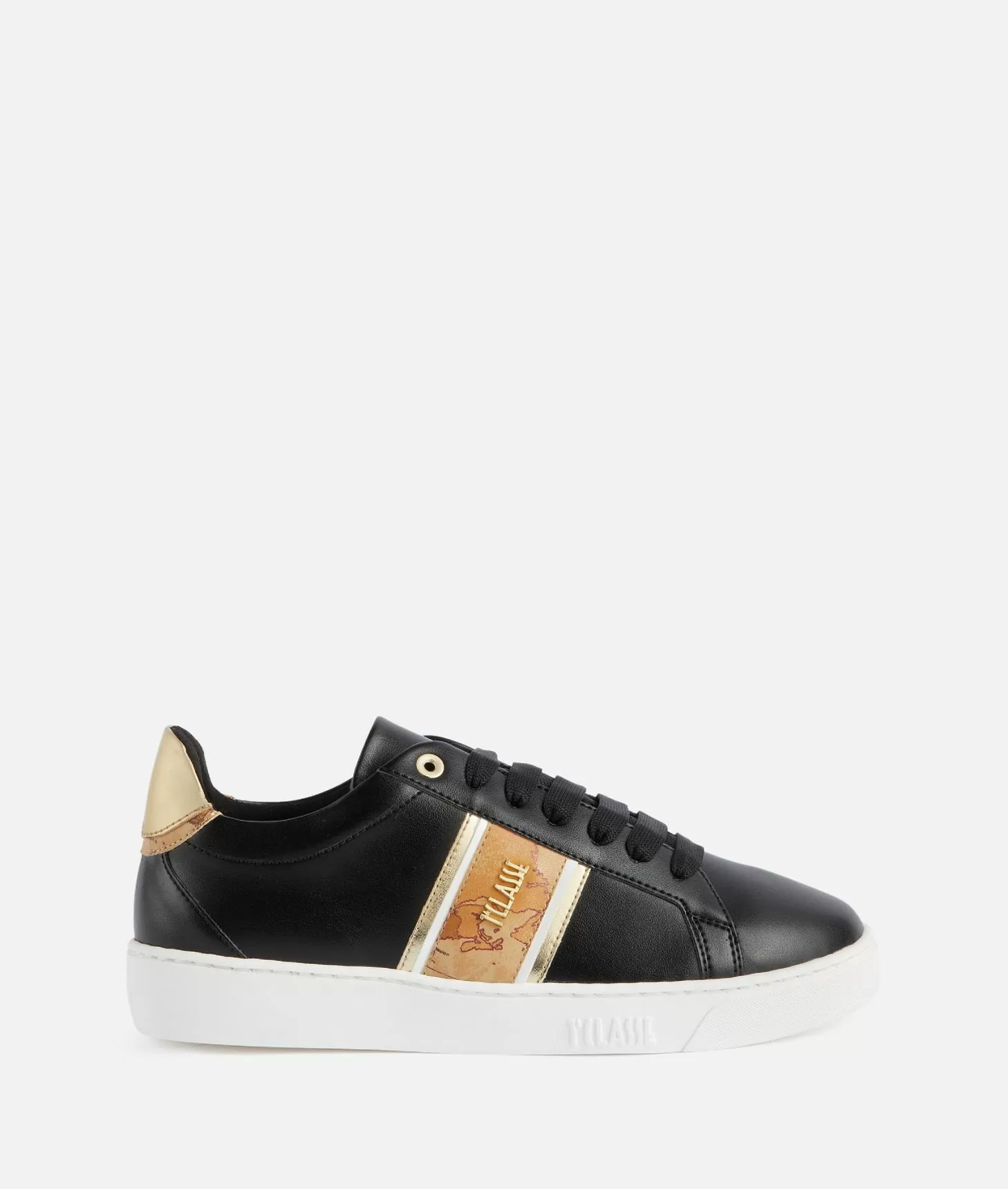 Alviero martini 1a classe Sneakers in eco nappa con banda Geo Classic Nere