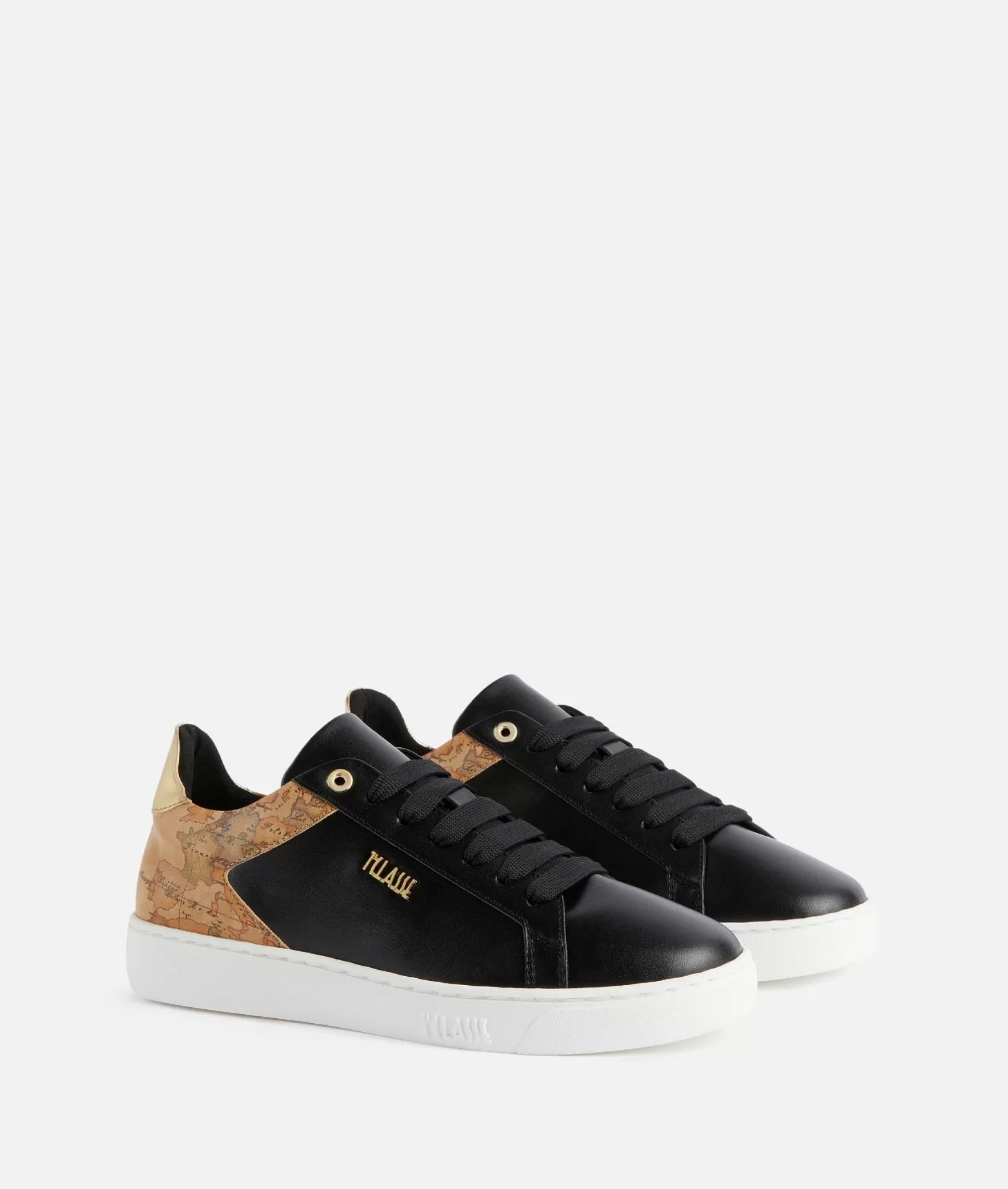 Alviero Martini 1a Classe Sneakers In Eco Nappa Con Logo 1ᴬ Classe Nere