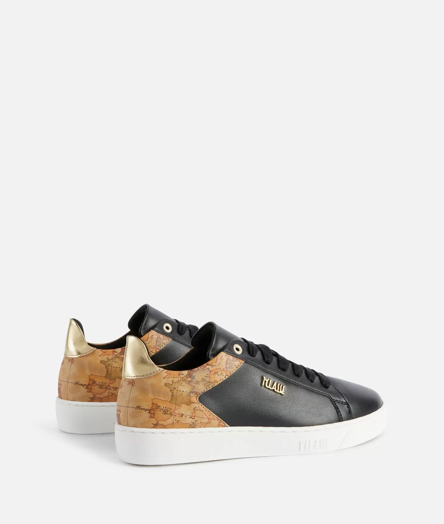 Alviero Martini 1a Classe Sneakers In Eco Nappa Con Logo 1ᴬ Classe Nere