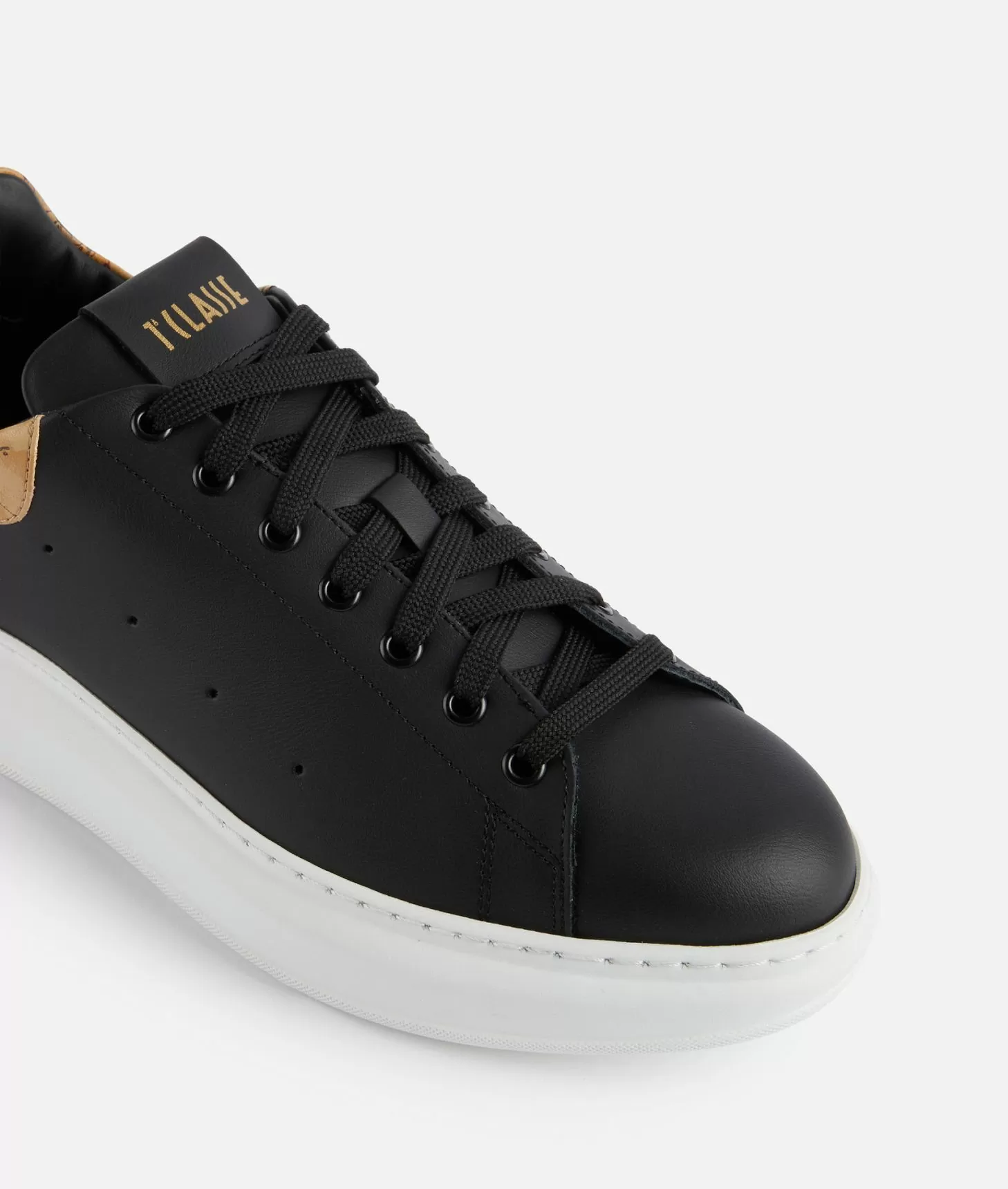 Alviero Martini 1a Classe Sneakers In Pelle Liscia Nere