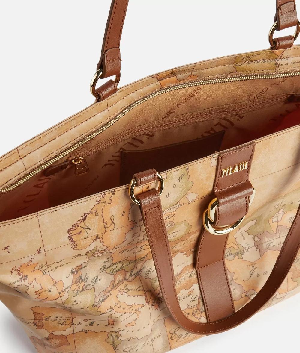 Alviero Martini 1a Classe Social Soft Borsa Shopping Castagna