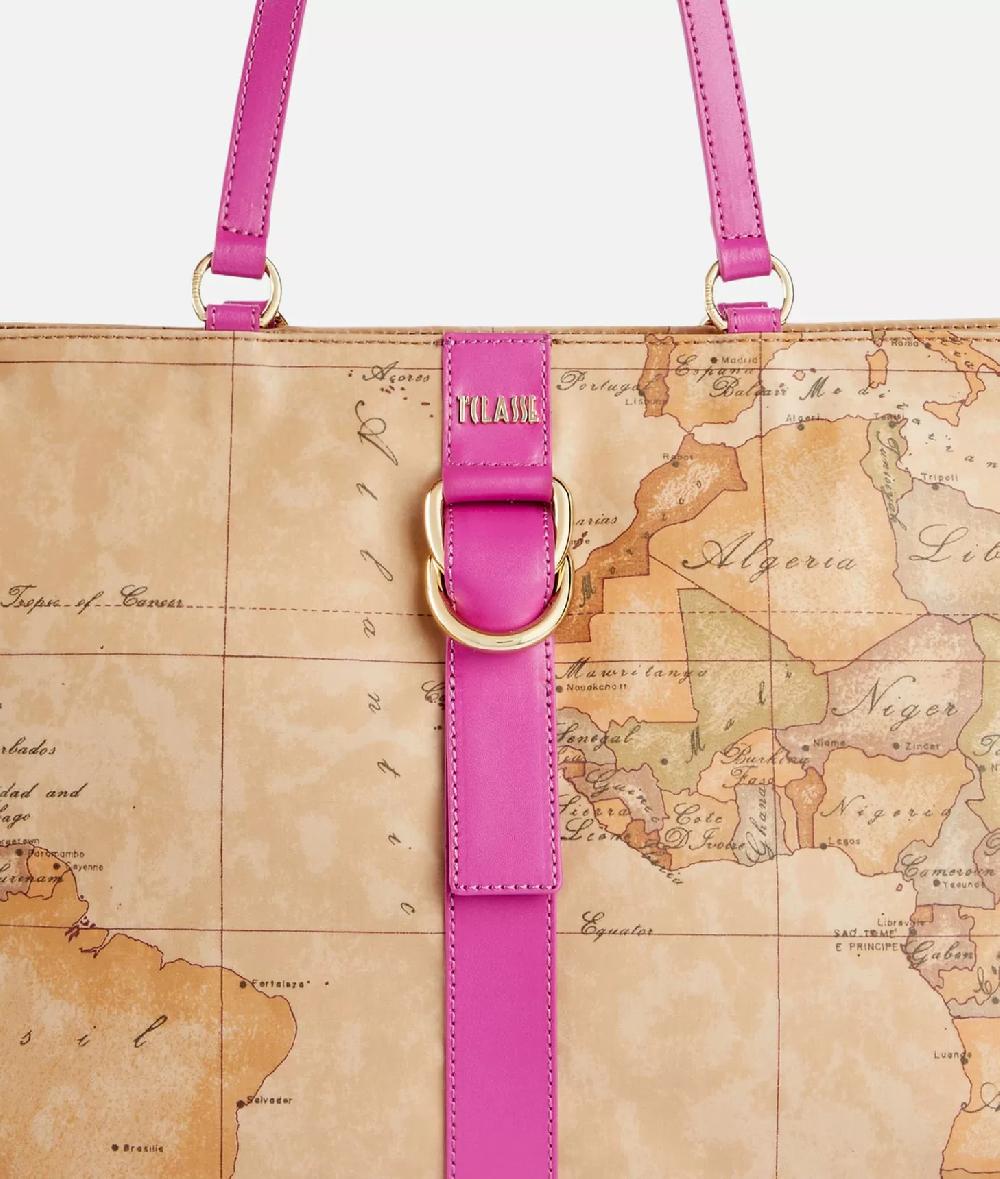Alviero Martini 1a Classe Social Soft Borsa Shopping Ciclamino