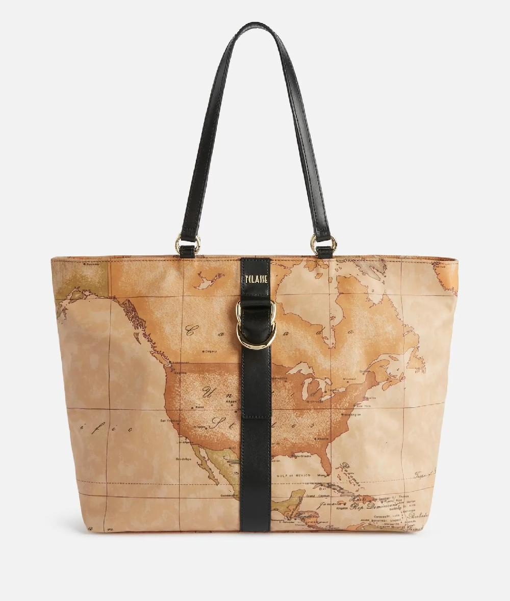 Alviero martini 1a classe Social Soft borsa shopping Nera