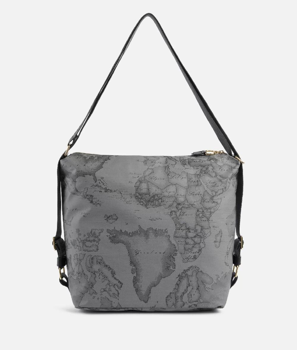 Alviero Martini 1a Classe Social Soft Borsa Sottospalla Doppia Portabilità Grigio Scuro