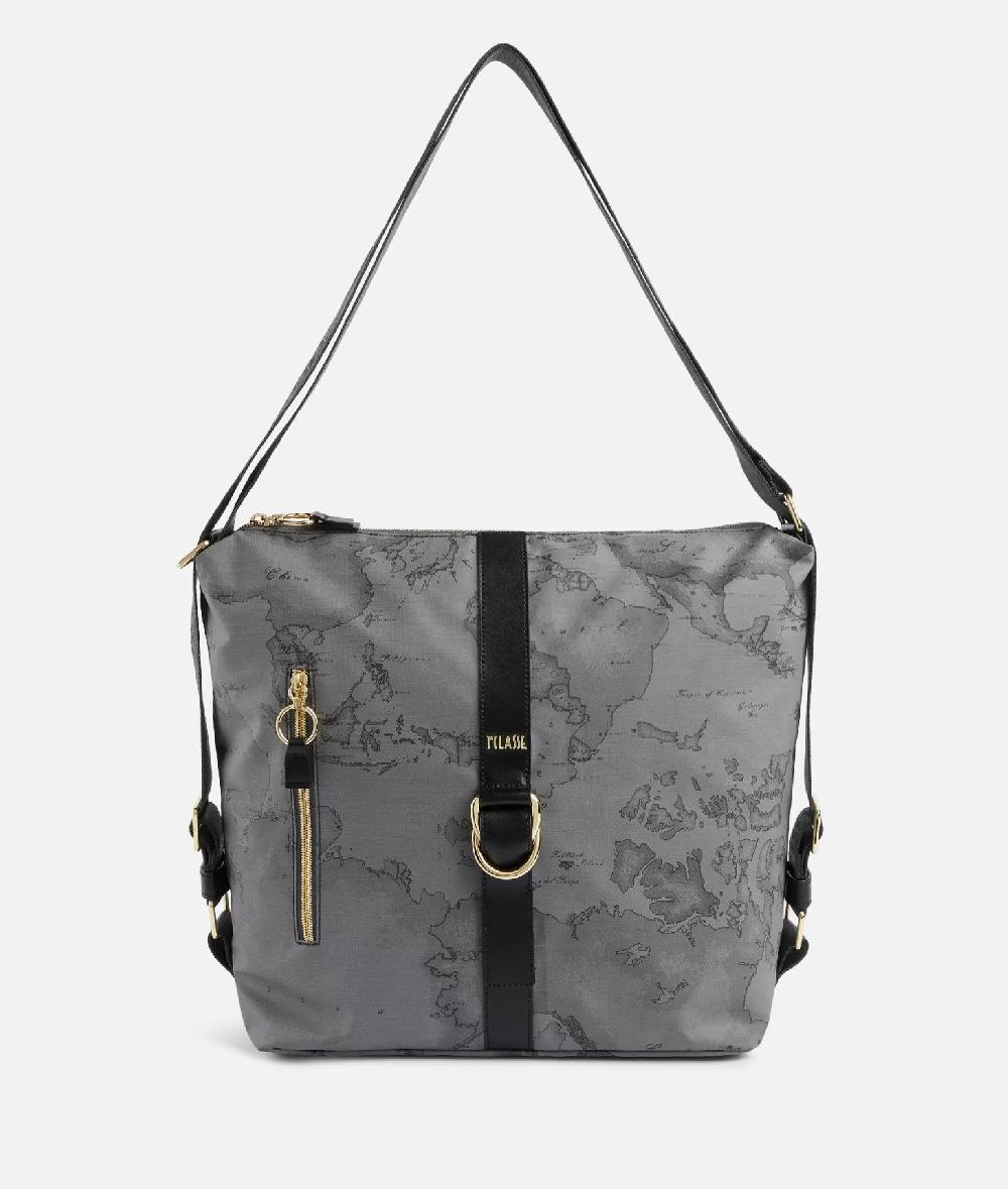 Alviero martini 1a classe Social Soft borsa sottospalla doppia portabilità Grigio Scuro