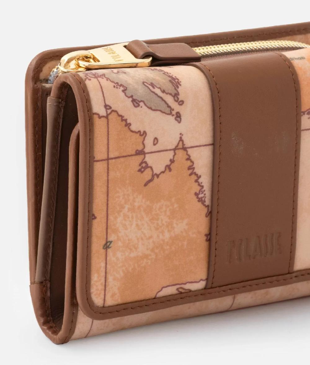 Alviero Martini 1a Classe Social Soft Portafoglio Bifolder Medio Castagna