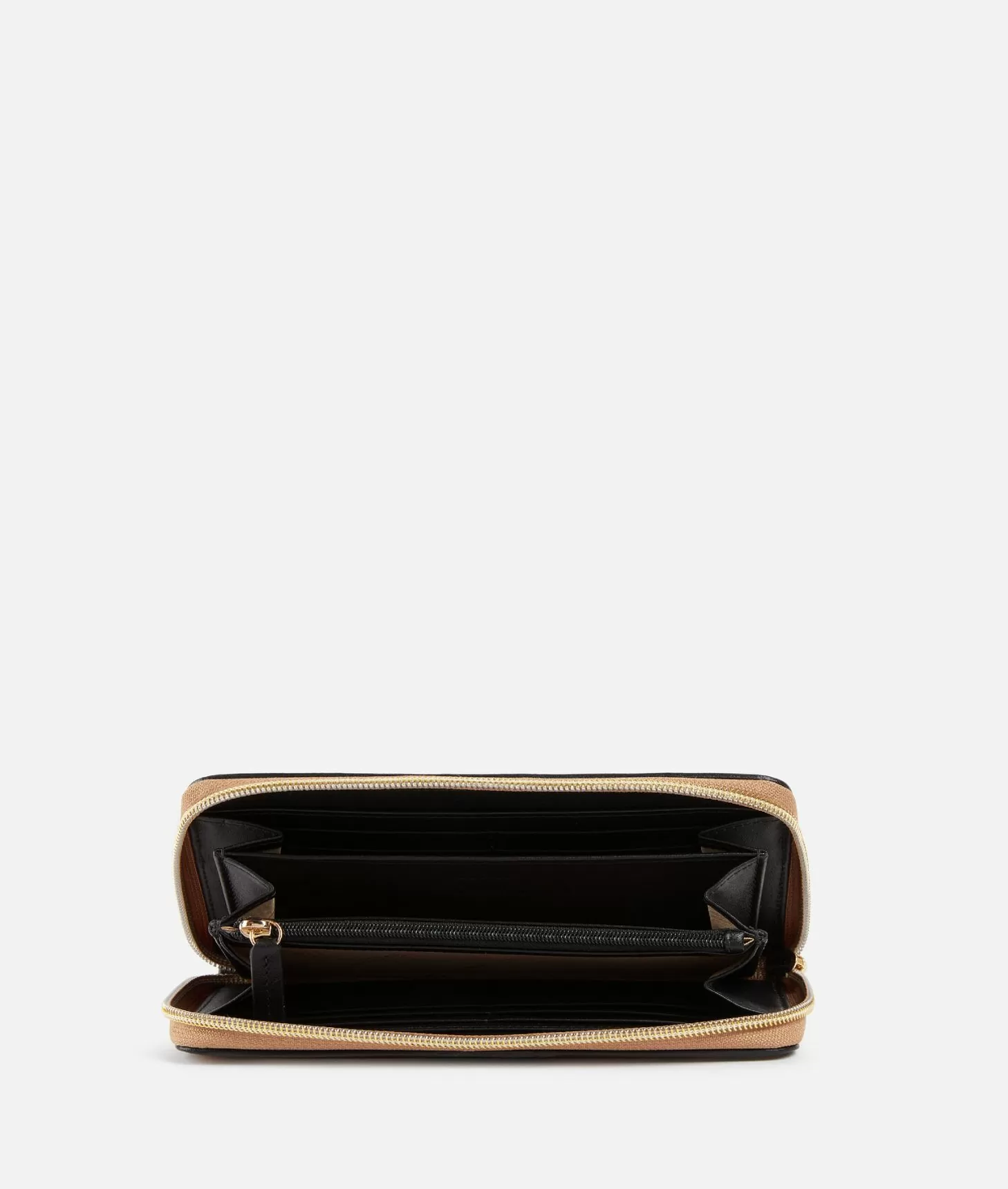 Alviero Martini 1a Classe Social Soft Portafoglio Zip Around Nero