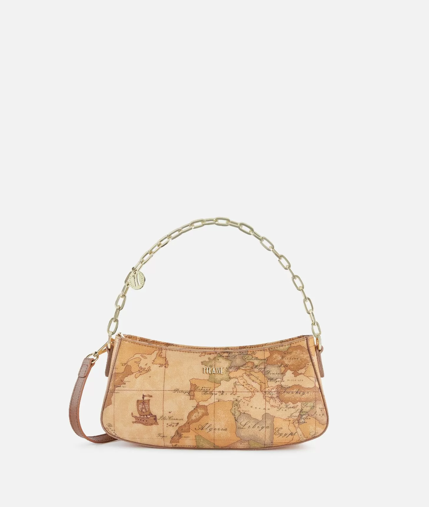 Alviero martini 1a classe Space Bag tracolla con catena Geo Classic