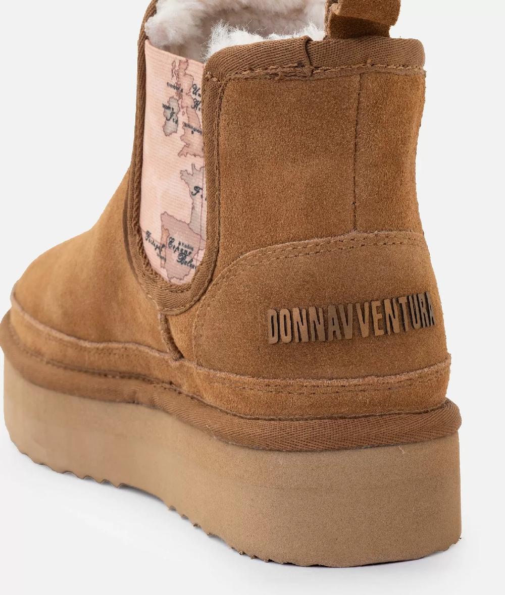 Alviero Martini 1a Classe Stivaletti Imbottiti Donnavventura Cammello