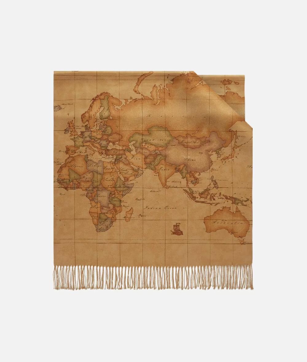 Alviero martini 1a classe Stola con frange 72x175 Geo Classic