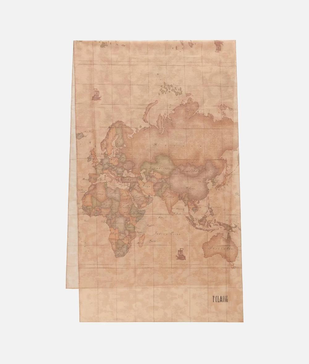 Alviero Martini 1a Classe Stola Geo Classic 60x185 Naturale