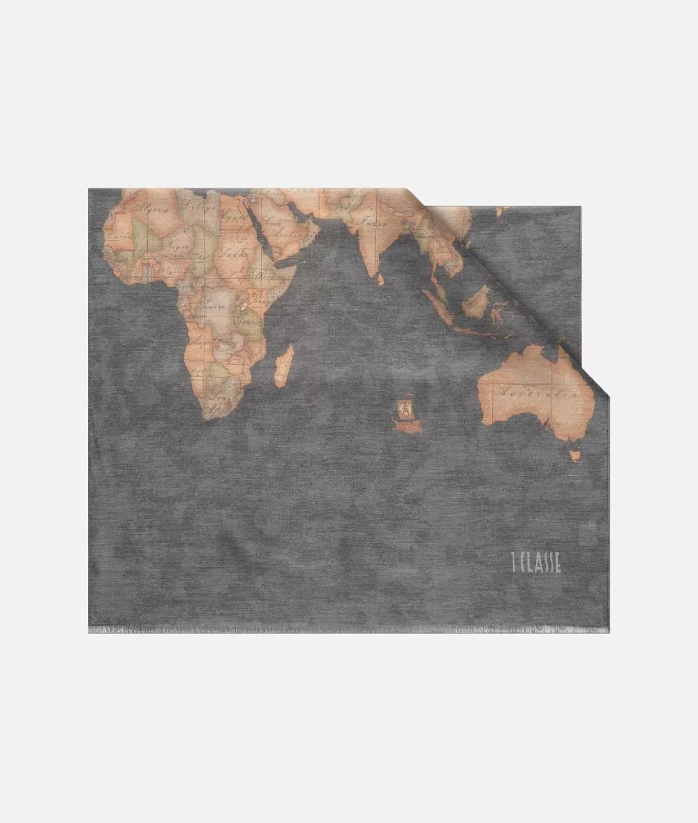 Alviero martini 1a classe Stola Geo Classic 60x185 Nero