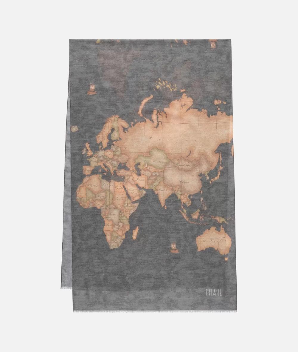 Alviero Martini 1a Classe Stola Geo Classic 60x185 Nero