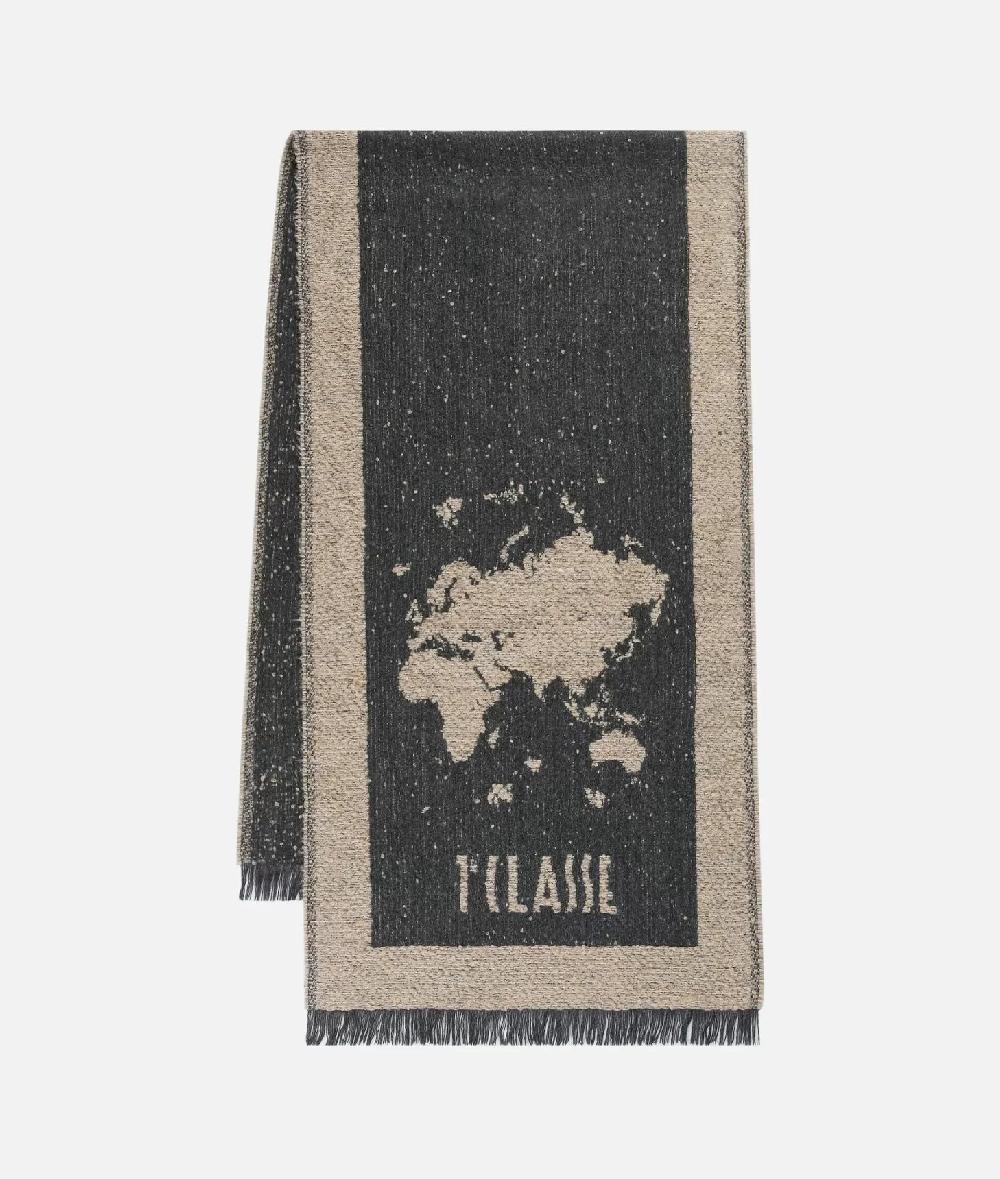 Alviero Martini 1a Classe Stola Geo Pieno 50x180 Naturale