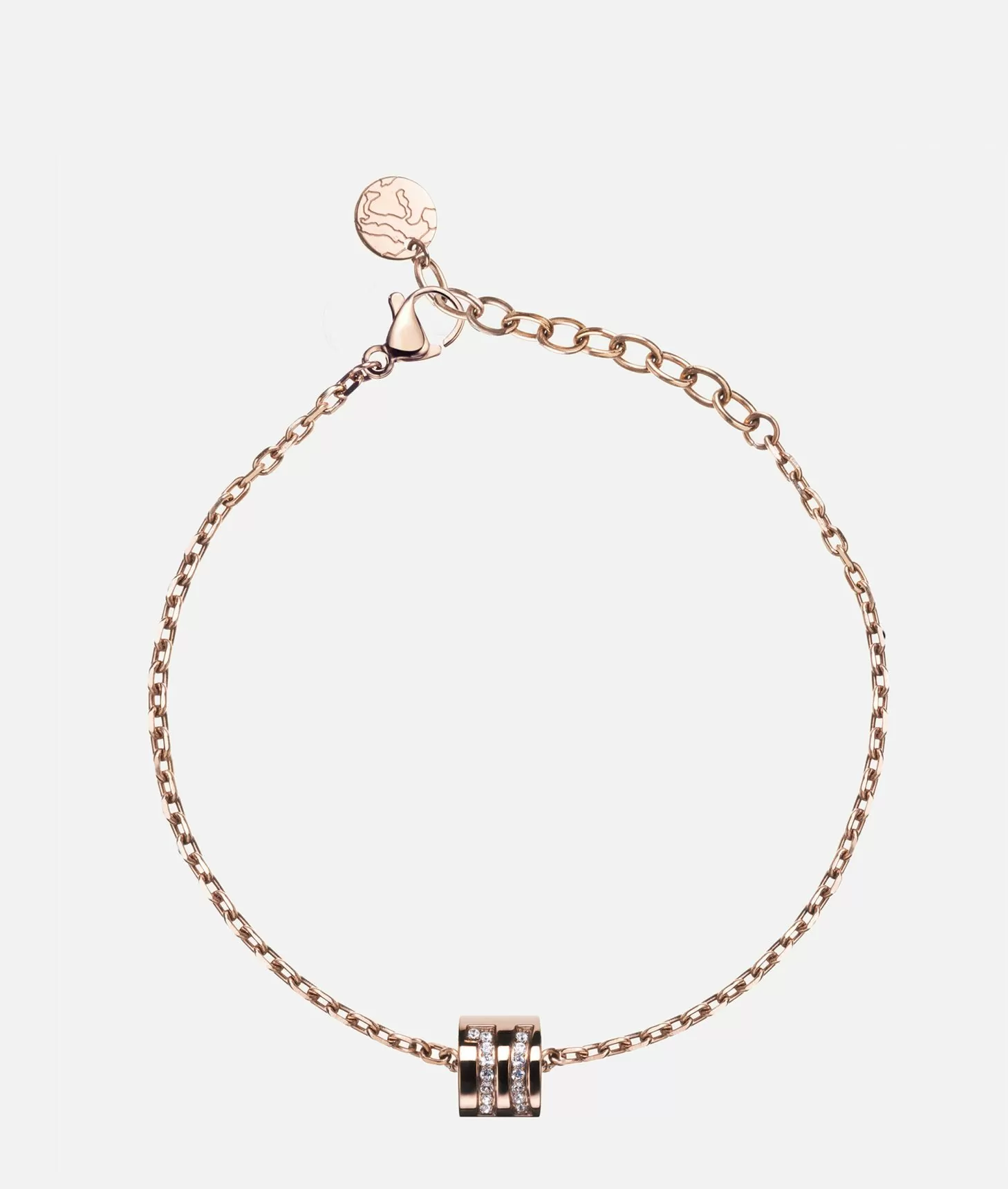 Alviero martini 1a classe Sunset Boulevard bracciale con charm 1C Oro Rosa