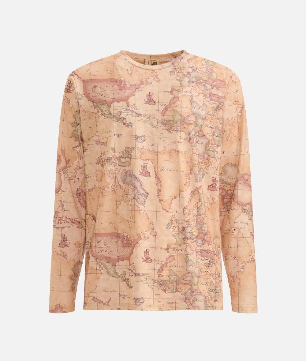 Alviero Martini 1a Classe T-shirt A Maniche Lunghe Geo Classic