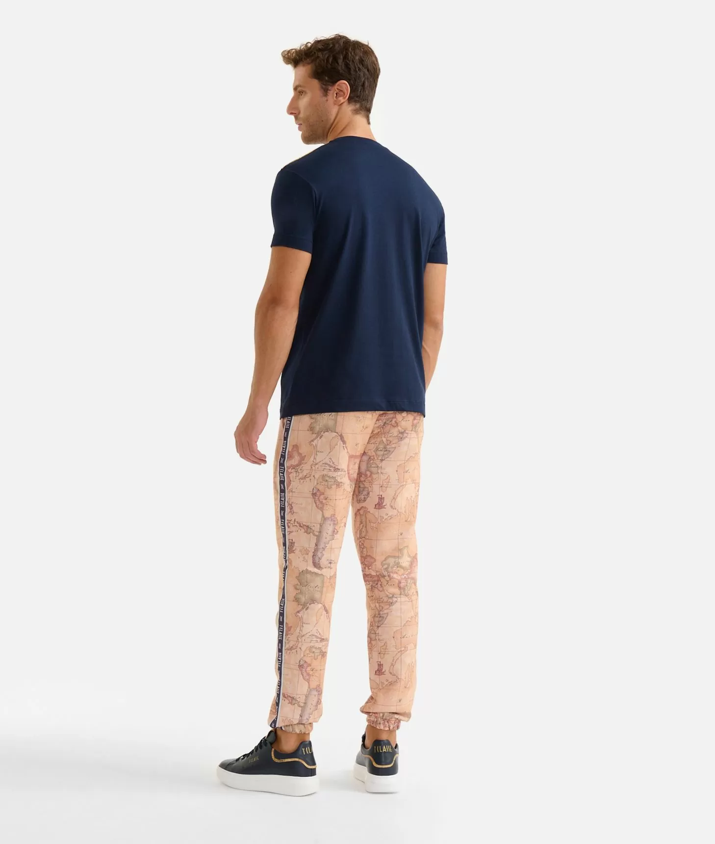 Alviero Martini 1a Classe T-shirt In Cotone Con Dettagli Spalle Blu Navy