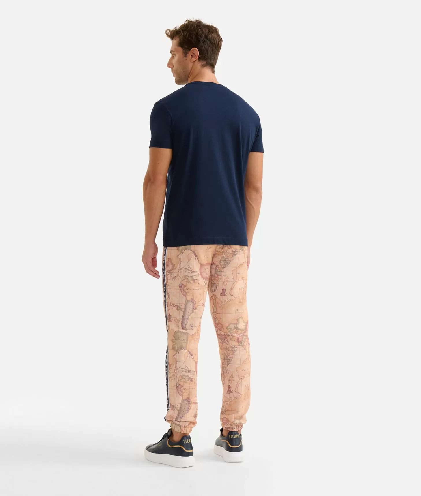 Alviero Martini 1a Classe T-shirt In Cotone Con Logo 1ᴬ Classe Essentia Blu Navy