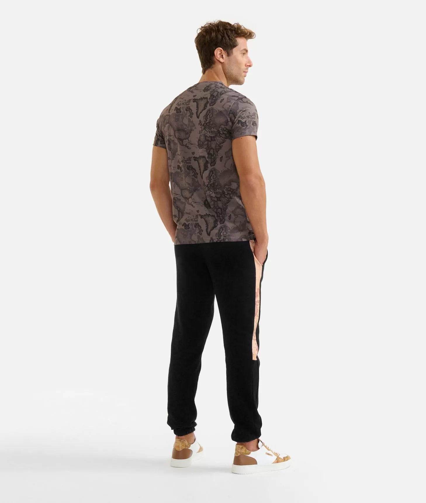 Alviero Martini 1a Classe T-shirt Stampa Geo Military Verde