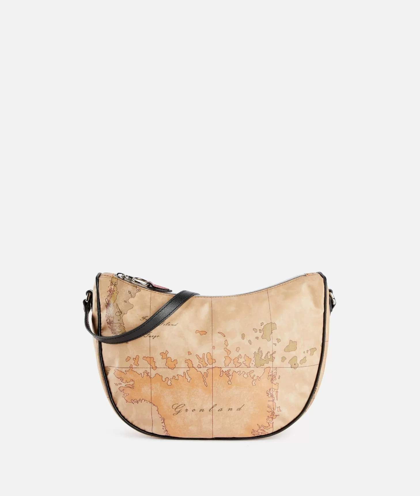 Alviero martini 1a classe Tracolla a mezzaluna Donnavventura in tessuto soft Geo Classic