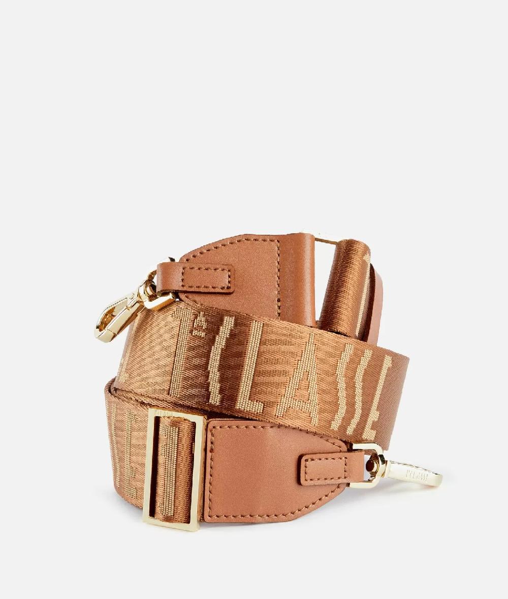 Alviero martini 1a classe Tracolla in nastro con logo 1ᴬ Classe Cuoio