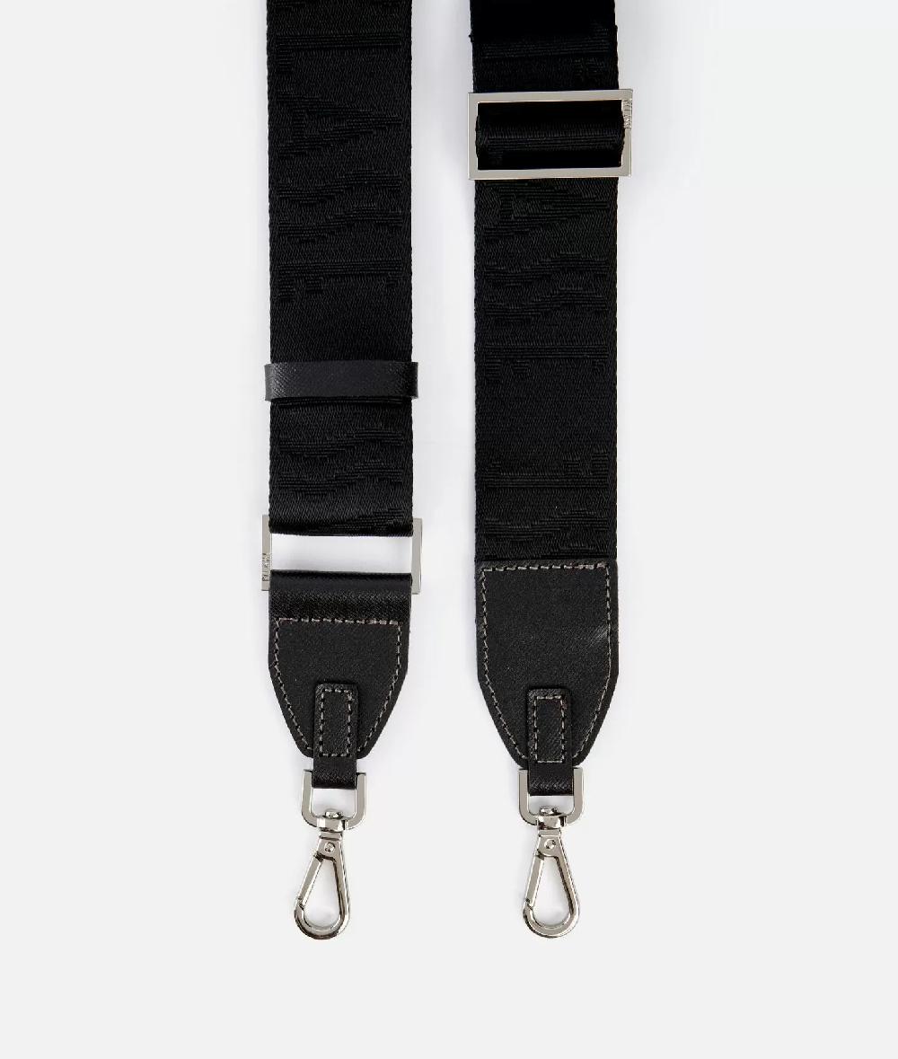 Alviero Martini 1a Classe Tracolla In Nastro Con Logo 1ᴬ Classe Nera