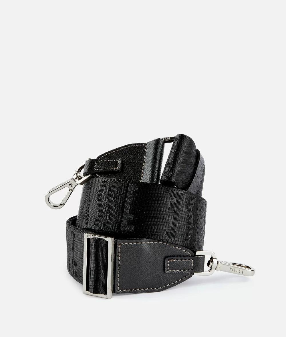 Alviero martini 1a classe Tracolla in nastro con logo 1ᴬ Classe Nera