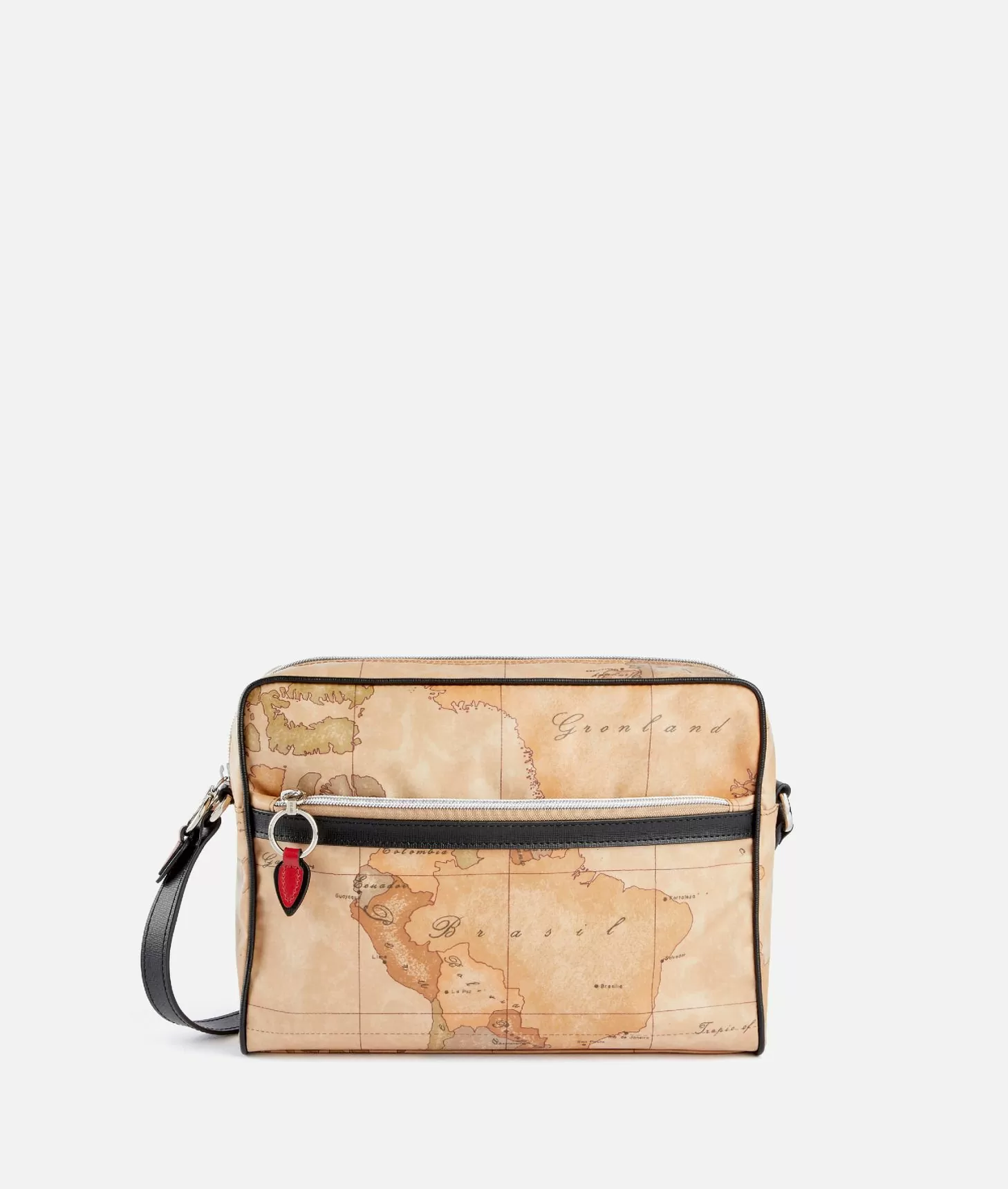 Alviero martini 1a classe Tracolla reporter Donnavventura in tessuto soft Geo Classic