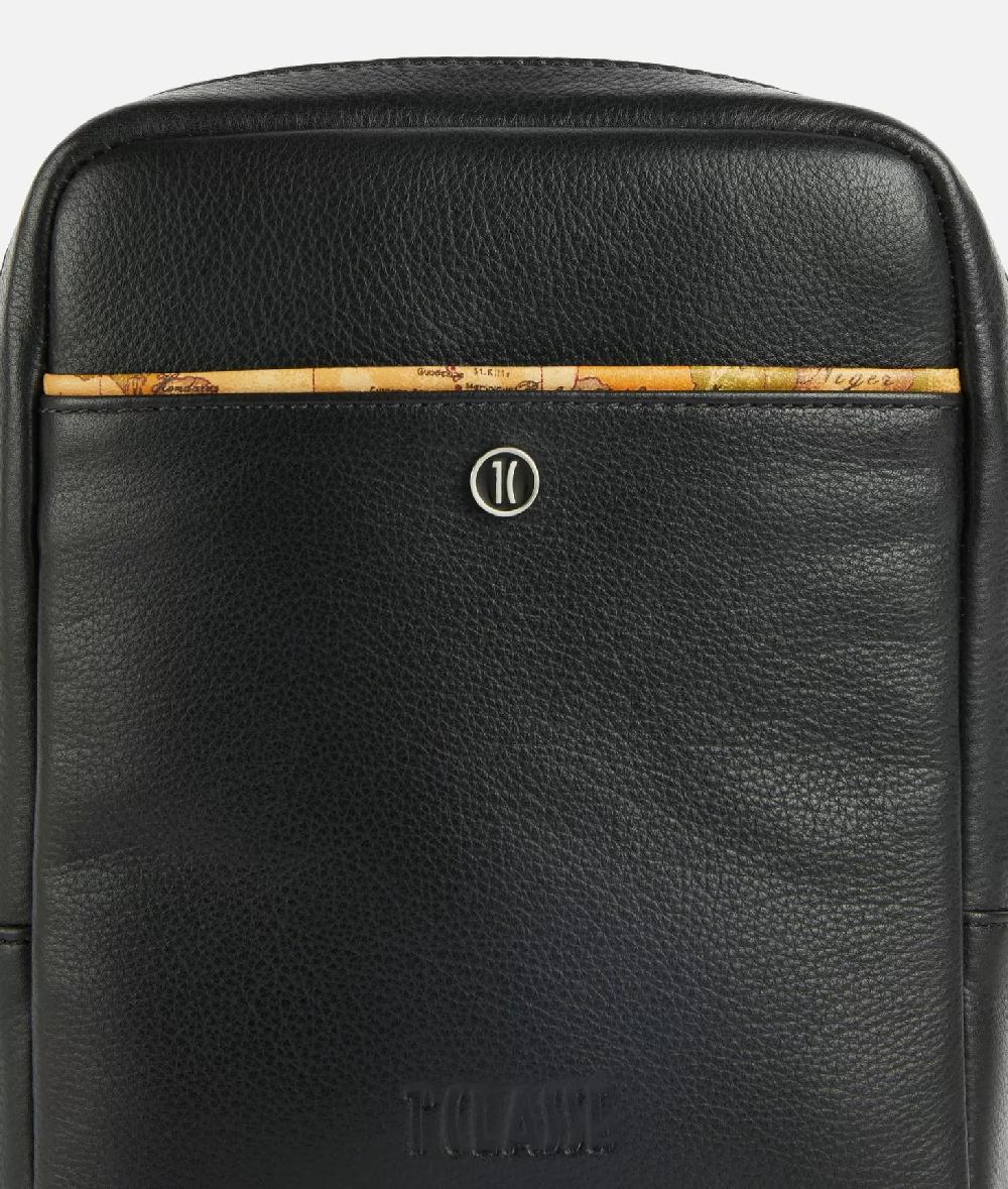 Alviero Martini 1a Classe Tracolla Reporter In Pelle Nera