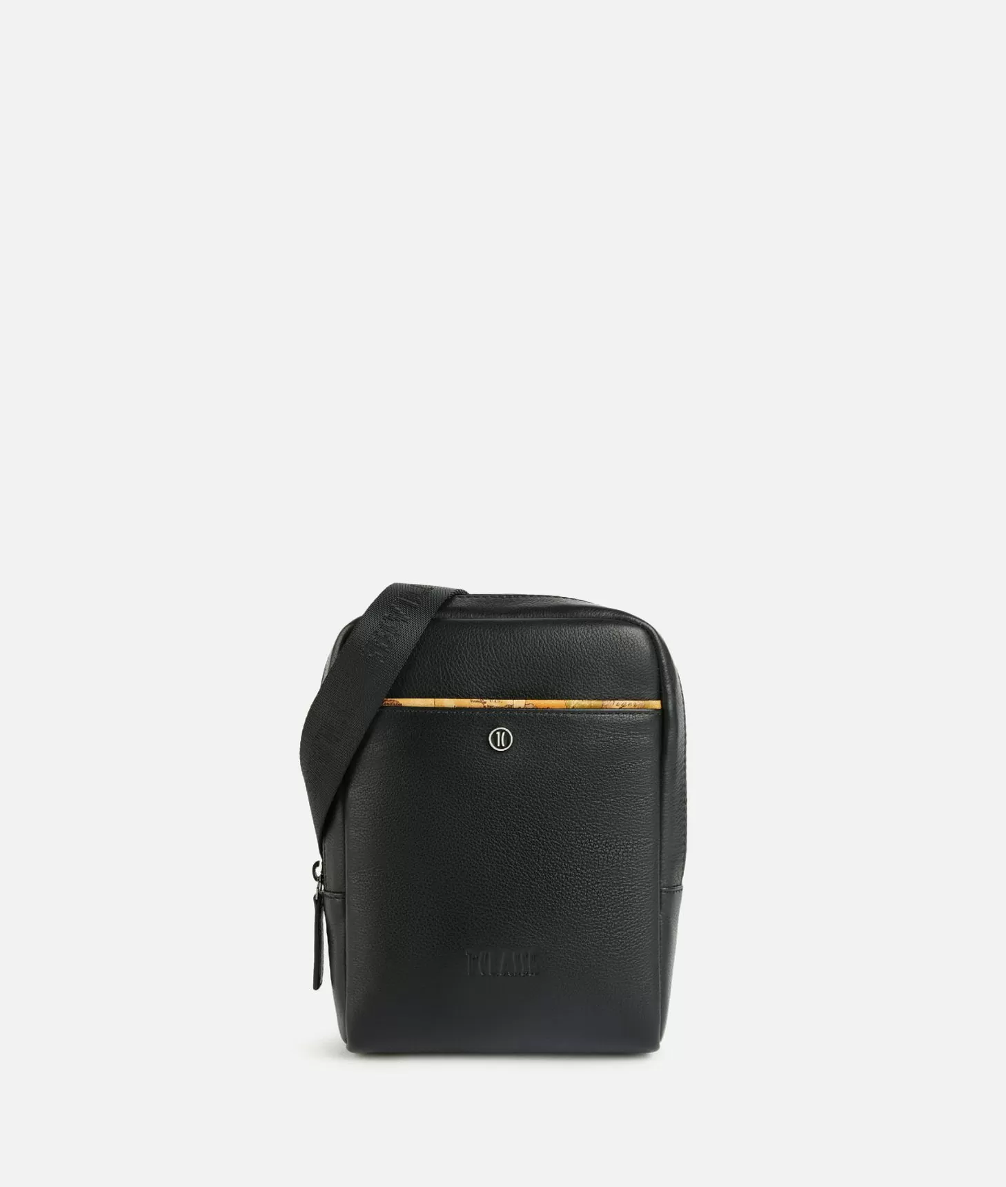 Alviero martini 1a classe Tracolla reporter in pelle Nera