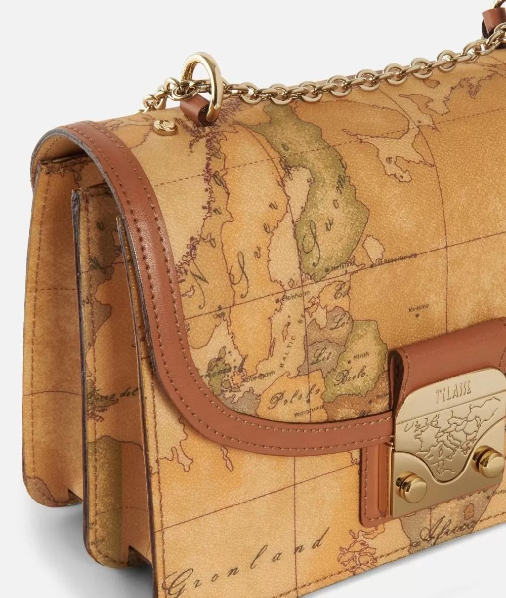 Alviero Martini 1a Classe Tracollina Con Patta E Chiusura