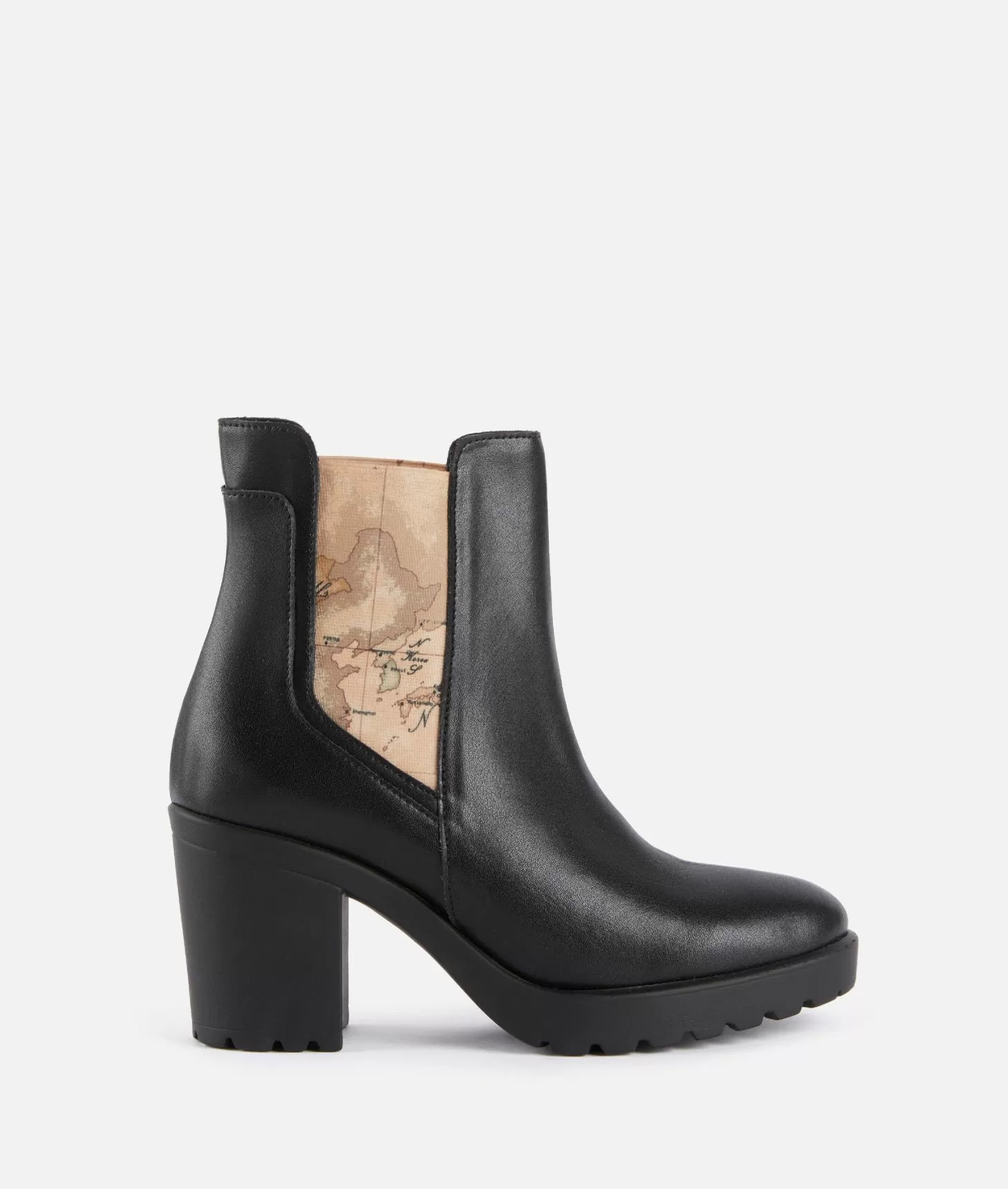 Alviero martini 1a classe Tronchetti in pelle liscia con elastico Geo Classic Neri