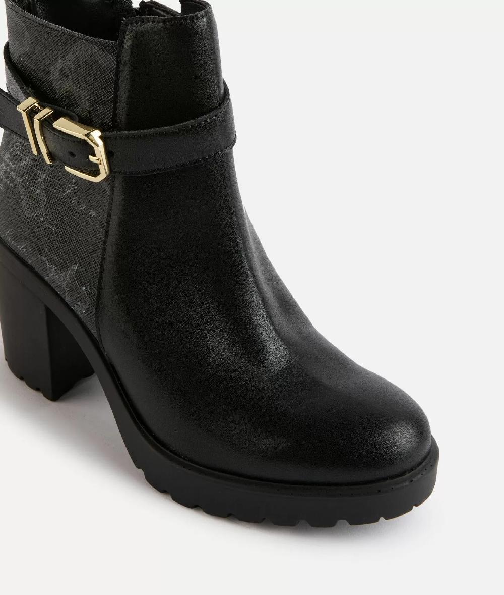 Alviero Martini 1a Classe Tronchetti In Pelle Liscia Con Inserto Geo Night Neri