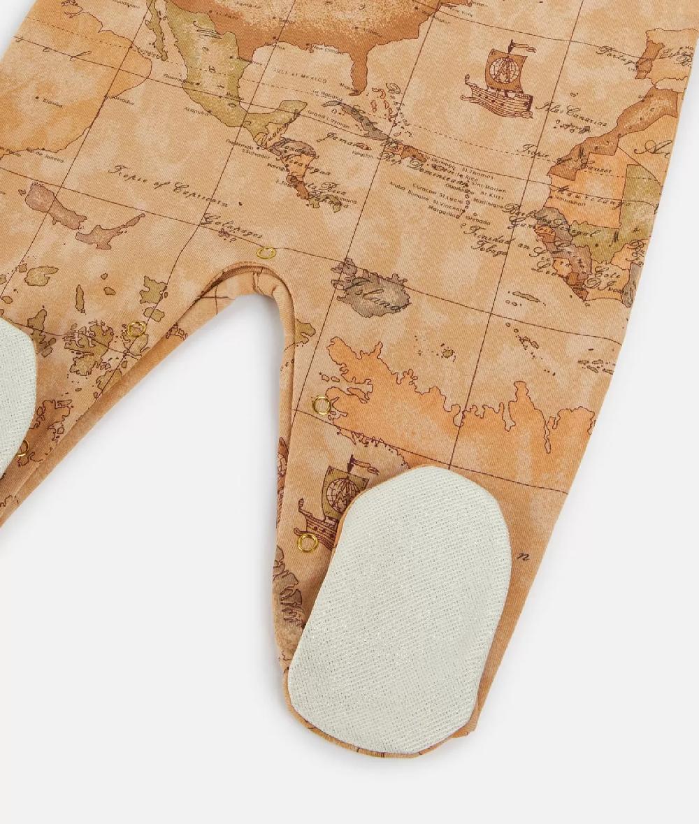 Alviero Martini 1a Classe Tutina In Cotone Coniglietto Geo Classic