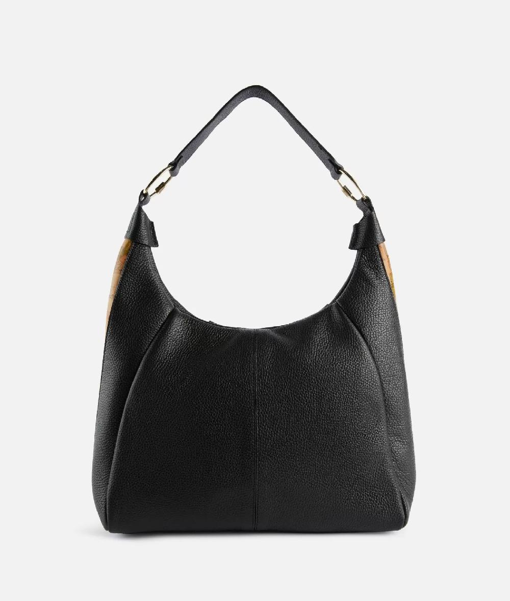 Alviero Martini 1a Classe Universe Leather Borsa Sottospalla Nera